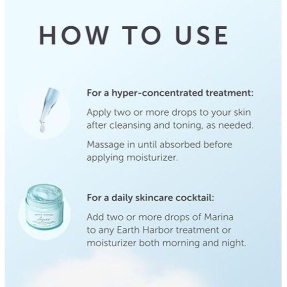 Earth Harbor-MARINA Biome Brightening Ampoule-Brightens & Balances Blue Tansy - Picture 6 of 6